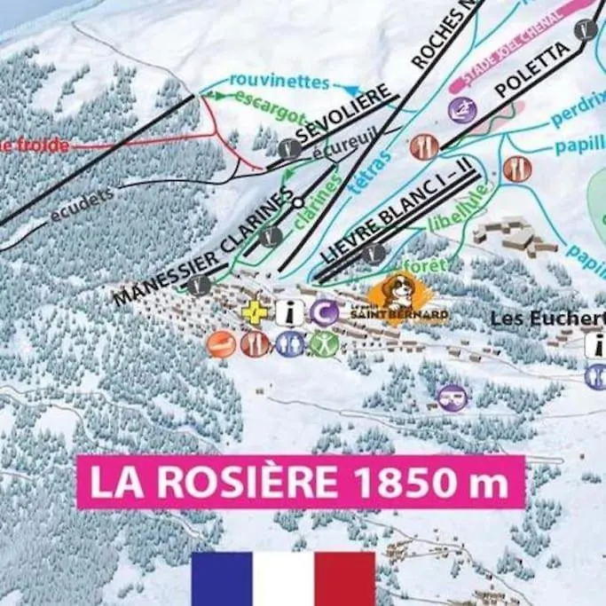 Apartment Appartement Cosy, La Rosiere, 300M Du Teleski Gratuit De Manessier Montvalezan